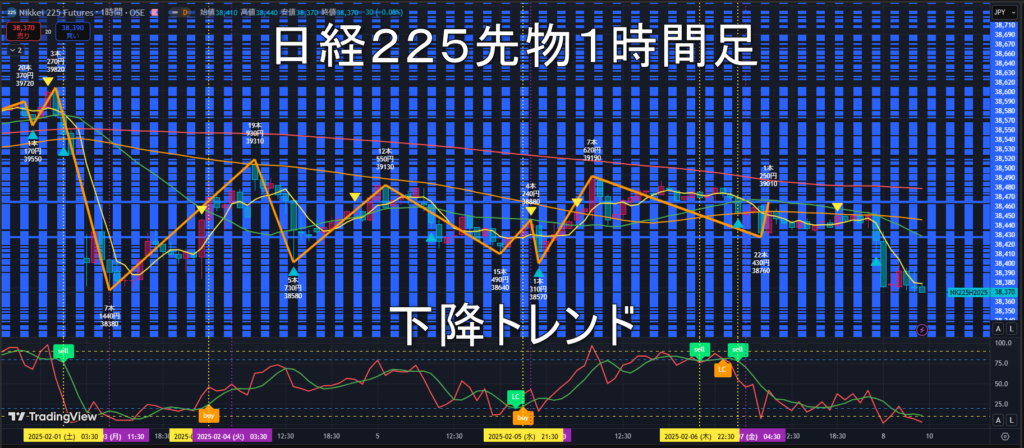 日経225先物2025年2/10（月）の見通し